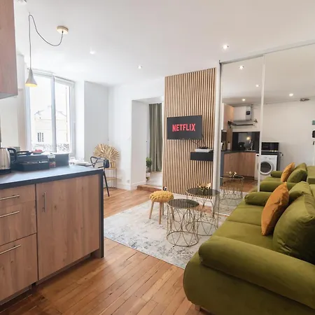 Parisian & Chic -15 Min From Paris Center Apartament *